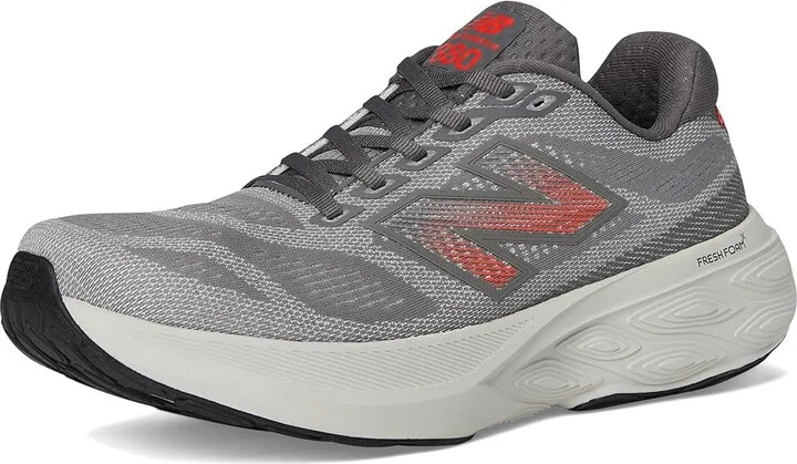 New Balance Fresh Foam X 880 v15 Men's Running Shoes Slate Grey/Reflection/Urgent Red : 10 D - Medium, Rubber - Image 5