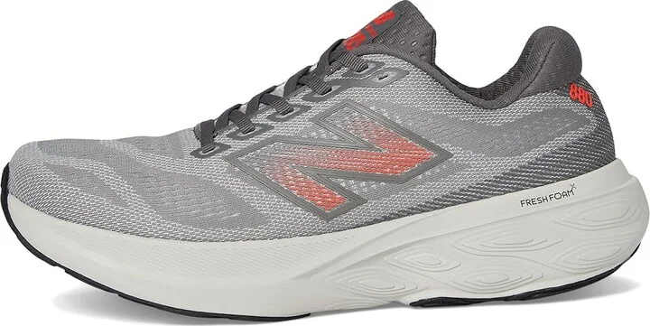 New Balance Fresh Foam X 880 v15 Men's Running Shoes Slate Grey/Reflection/Urgent Red : 10 D - Medium, Rubber - Image 6