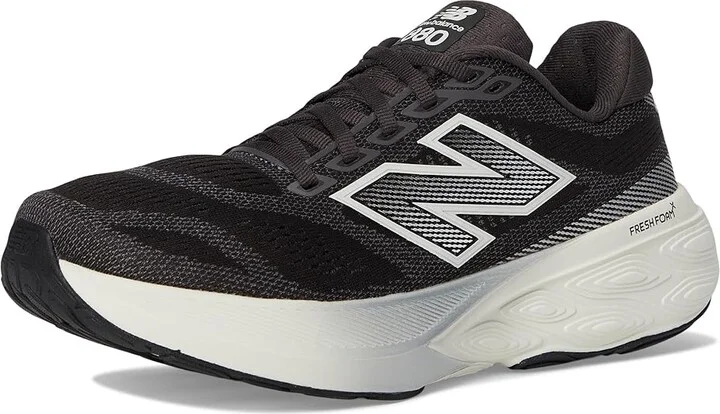 New Balance Fresh Foam X 880 v15 Women's Running Shoes Black Cement/Sea Salt/Silver Metallic : 10 B - Medium, Synthetic - Image 5