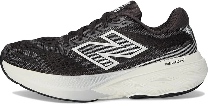 New Balance Fresh Foam X 880 v15 Women's Running Shoes Black Cement/Sea Salt/Silver Metallic : 10 B - Medium, Synthetic - Image 6