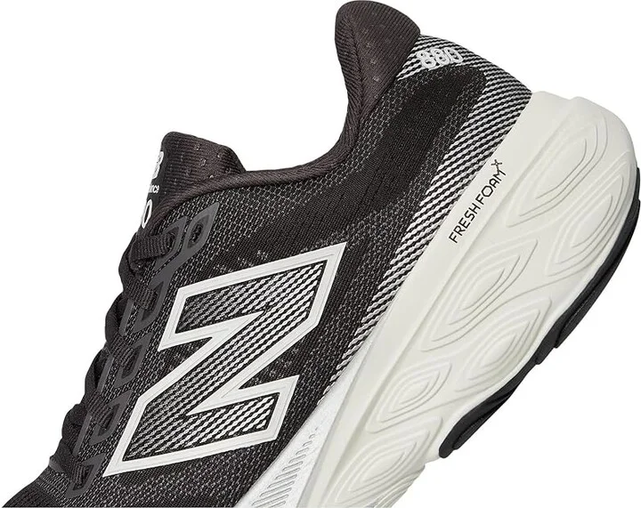 New Balance Fresh Foam X 880 v15 Women's Running Shoes Black Cement/Sea Salt/Silver Metallic : 10 B - Medium, Synthetic - Image 7