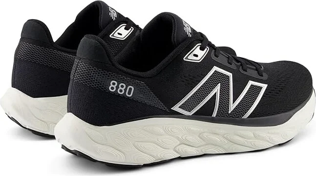 New Balance Fresh Foam X 880v14 Men's Shoes Black/Sea Salt : 9 B - Narrow, Synthetic - Image 4