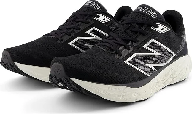 New Balance Fresh Foam X 880v14 Men's Shoes Black/Sea Salt : 9 B - Narrow, Synthetic
