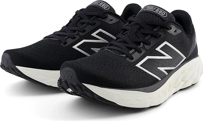 New Balance Fresh Foam X 880v14 Women's Shoes Black/Sea Salt : 5 B - Medium, Synthetic