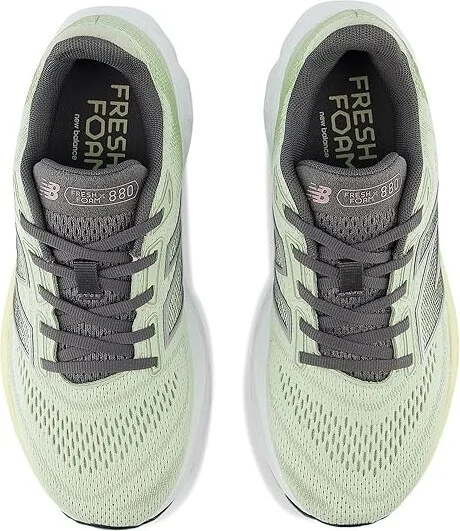 New Balance Fresh Foam X 880v14 Women's Shoes Natural Mint/Silver Metallic : 5 D - Wide, Synthetic - Image 2