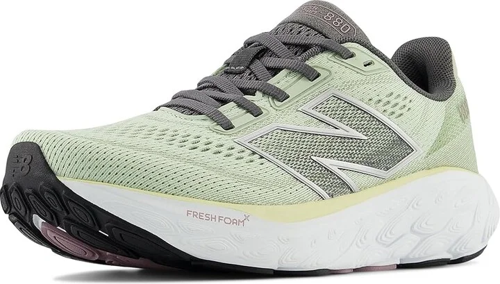 New Balance Fresh Foam X 880v14 Women's Shoes Natural Mint/Silver Metallic : 5 D - Wide, Synthetic - Image 5