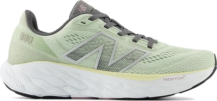 New Balance Fresh Foam X 880v14 Women's Shoes Natural Mint/Silver Metallic : 5 D - Wide, Synthetic - Image 7