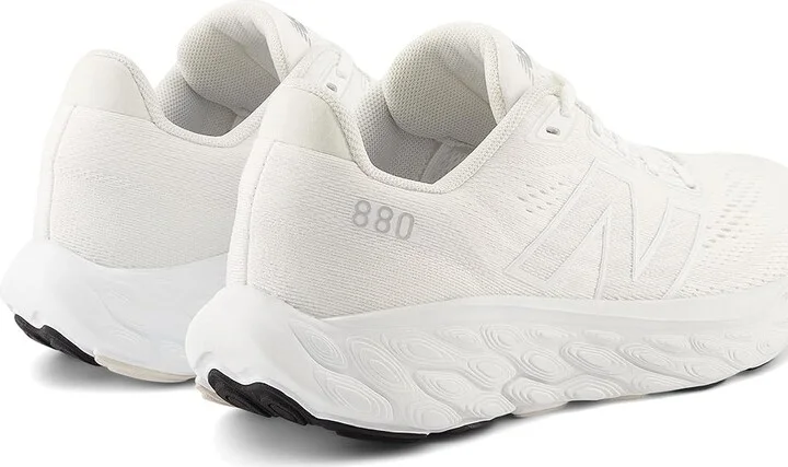 New Balance Fresh Foam X 880v14 Women's Shoes White/Silver Metallic : 5 B - Medium, Synthetic - Image 4