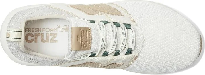 New Balance Fresh Foam X Cruz Artisan v3 Men's Shoes Angora/Incense/Dark Juniper : 7.5 D - Medium, Mesh - Image 2