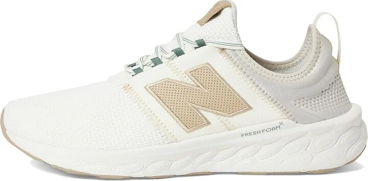 New Balance Fresh Foam X Cruz Artisan v3 Men's Shoes Angora/Incense/Dark Juniper : 7.5 D - Medium, Mesh - Image 6