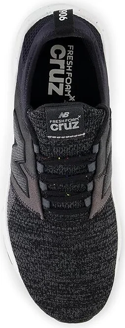 New Balance Fresh Foam X Cruz Artisan v3 Men's Shoes Black/Phantom : 7 D - Medium, Mesh - Image 2
