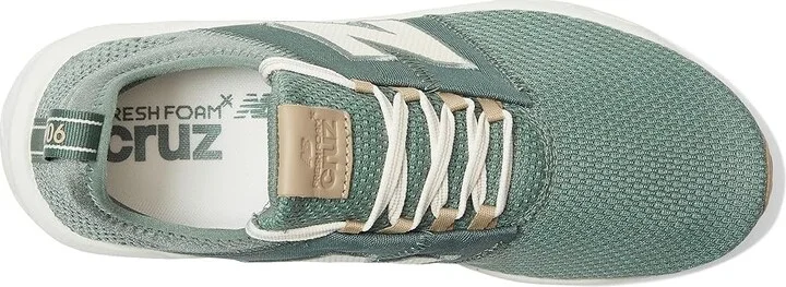 New Balance Fresh Foam X Cruz Artisan v3 Men's Shoes Dark Juniper/Angora/Incense : 13 EE - Wide, Mesh - Image 2