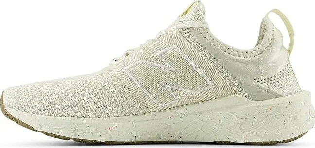 New Balance Fresh Foam X Cruz Artisan v3 Women's Shoes Turtledove/Sea Salt : 7.5 D - Wide, Textile - Image 4