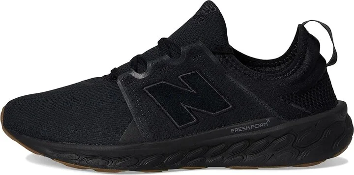 New Balance Fresh Foam X Cruz v3 Men's Shoes Black/Black : 8.5 EE - Wide, Textile - Image 6
