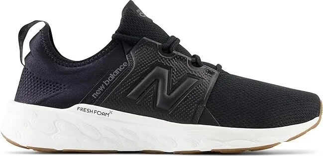 New Balance Fresh Foam X Cruz v3 Men's Shoes Black/Blacktop : 7 D - Medium, Textile - Image 5