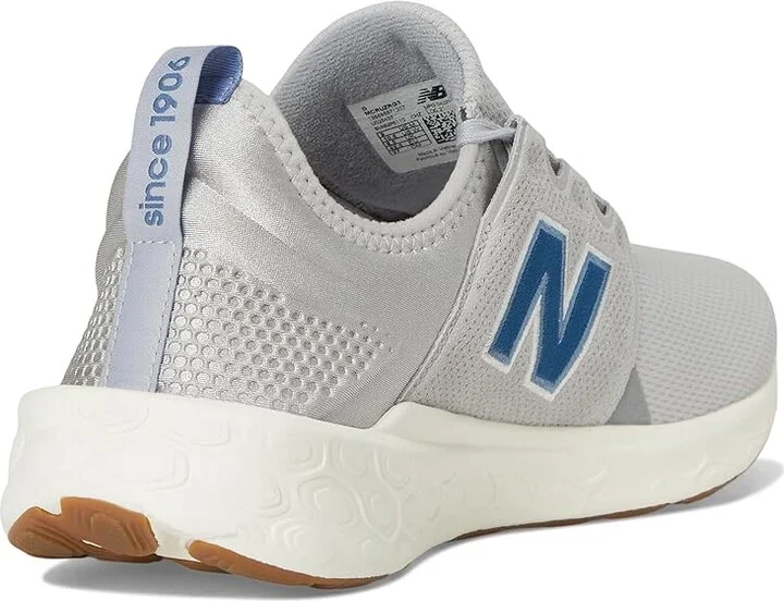 New Balance Fresh Foam X Cruz v3 Men's Shoes Raincloud/Shoreline Blue/Sea Salt : 14 D - Medium, Textile - Image 4