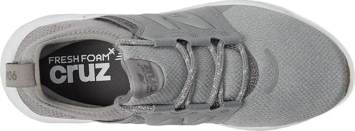 New Balance Fresh Foam X Cruz v3 Men's Shoes Shadow Grey/Raincloud : 7 D - Medium, Textile - Image 2