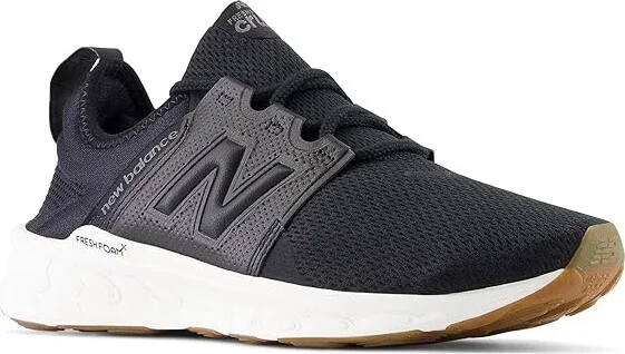 New Balance Fresh Foam X Cruz v3 Women's Shoes Black/Blacktop : 5 B - Medium, Textile