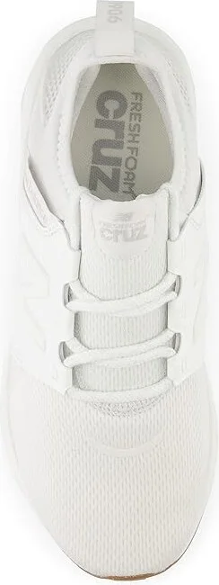 New Balance Fresh Foam X Cruz v3 Women's Shoes White/White : 5 B - Medium, Textile - Image 2