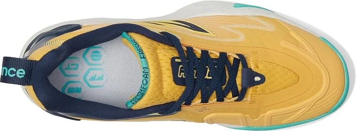 New Balance Fresh Foam X CT-Rally V1 Tennis Shoes Women's Shoes Clementine/NB Navy : 6 B - Medium, Rubber - Image 2