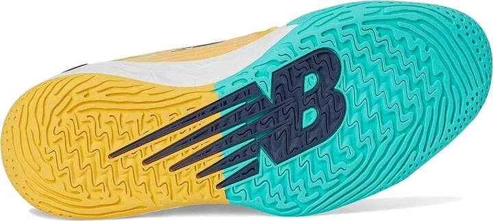 New Balance Fresh Foam X CT-Rally V1 Tennis Shoes Women's Shoes Clementine/NB Navy : 6 B - Medium, Rubber - Image 3
