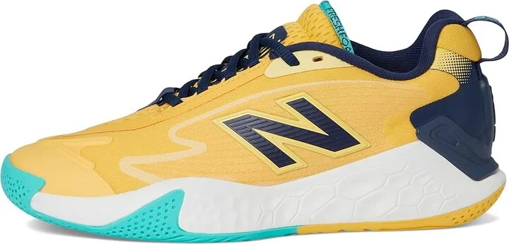 New Balance Fresh Foam X CT-Rally V1 Tennis Shoes Women's Shoes Clementine/NB Navy : 6 B - Medium, Rubber - Image 6
