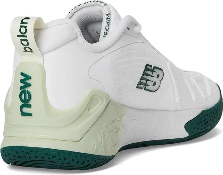 New Balance Fresh Foam X CT-Rally V1 Tennis Shoes Women's Shoes White/Marsh Green : 5 B - Medium, Rubber - Image 4