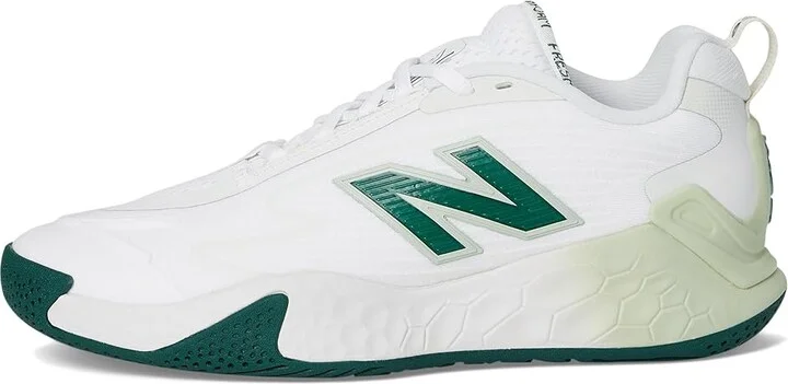 New Balance Fresh Foam X CT-Rally V1 Tennis Shoes Women's Shoes White/Marsh Green : 5 B - Medium, Rubber - Image 6