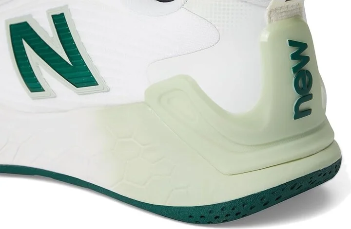 New Balance Fresh Foam X CT-Rally V1 Tennis Shoes Women's Shoes White/Marsh Green : 5 B - Medium, Rubber - Image 7