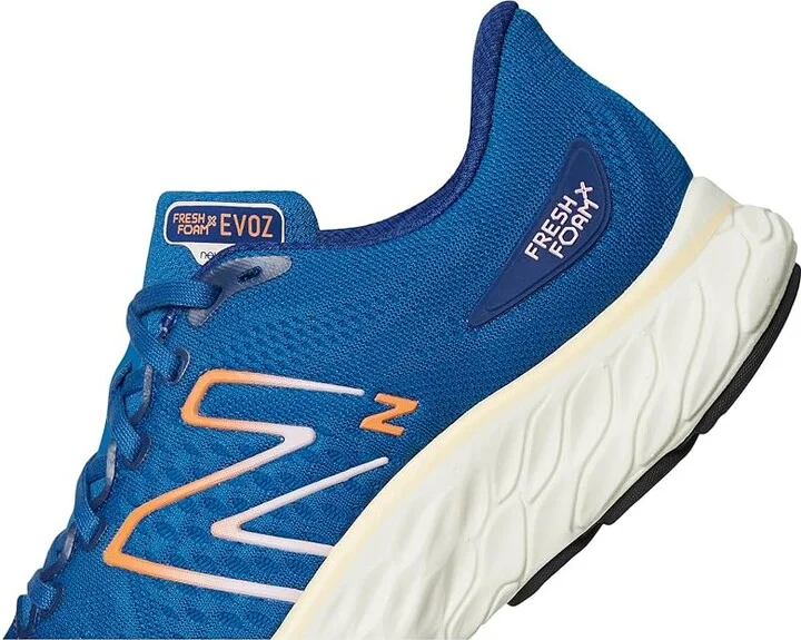 New Balance Fresh Foam X EVOZ v3 Women's Shoes Blue Agate/Firefly : 10 B - Medium, Textile - Image 7