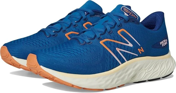 New Balance Fresh Foam X EVOZ v3 Women's Shoes Blue Agate/Firefly : 10 B - Medium, Textile