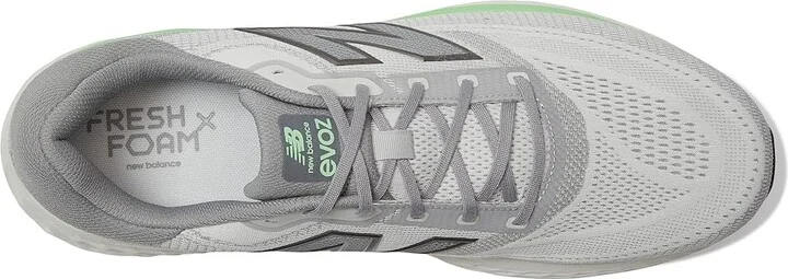 New Balance Fresh Foam X Evoz v4 Men's Running Shoes Grey Matter/Slate Grey/Electric Jade : 8.5 D - Medium - Image 2