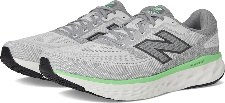 New Balance Fresh Foam X Evoz v4 Men's Running Shoes Grey Matter/Slate Grey/Electric Jade : 8.5 D - Medium