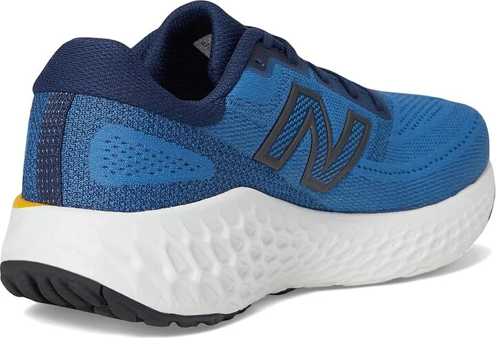 New Balance Fresh Foam X Evoz v4 Men's Running Shoes Sea Stone/Nb Navy/Clementine : 9.5 D - Medium - Image 4