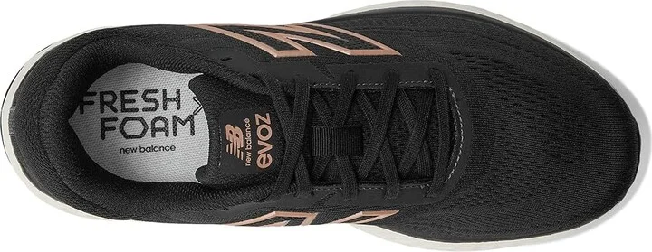 New Balance Fresh Foam X Evoz v4 Women's Running Shoes Phantom/Black/Silver Metallic : 9 D - Wide, Synthetic - Image 2