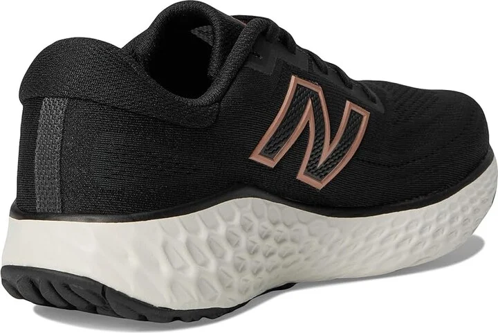 New Balance Fresh Foam X Evoz v4 Women's Running Shoes Phantom/Black/Silver Metallic : 9 D - Wide, Synthetic - Image 4