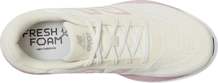 New Balance Fresh Foam X Evoz v4 Women's Running Shoes Sea Salt/Angora/Twilight Haze : 10 B - Medium, Synthetic - Image 2