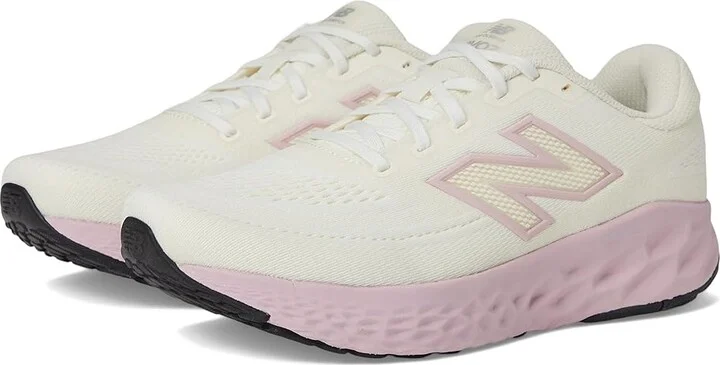 New Balance Fresh Foam X Evoz v4 Women's Running Shoes Sea Salt/Angora/Twilight Haze : 10 B - Medium, Synthetic
