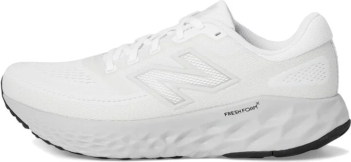 New Balance Fresh Foam X Evoz v4 Women's Running Shoes White/Grey Matter/Pearl Grey : 8 B - Medium, Synthetic - Image 6