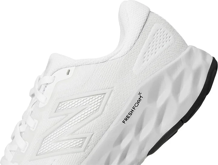 New Balance Fresh Foam X Evoz v4 Women's Running Shoes White/Grey Matter/Pearl Grey : 8 B - Medium, Synthetic - Image 7