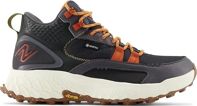 New Balance Fresh Foam X Hierro Mid GTX(r) Women's Shoes Black/Magnet : 5.5 B - Medium, Leather/Textile - Image 6