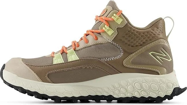 New Balance Fresh Foam X Hierro Mid GTX(r) Women's Shoes Linen/Mushroom : 9.5 B - Medium, Leather/Textile - Image 5