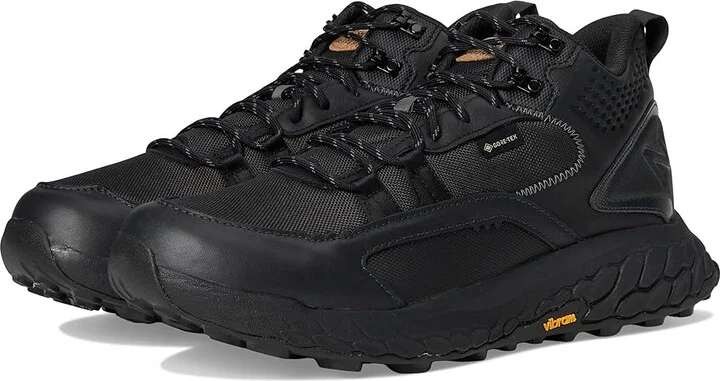 New Balance Fresh Foam X Hierro Mid v1 Men's Running Shoes Black/Castlerock/Phantom : 15 EE - Wide, Synthetic