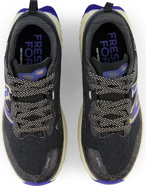 New Balance Fresh Foam X Hierro v7 GTX Women's Shoes Black/Marine Blue : 7 B - Medium - Image 2