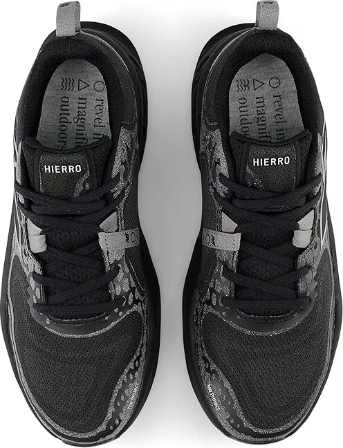 New Balance Fresh Foam X Hierro v8 Men's Shoes Black/Shadow Grey : 7 D - Medium - Image 2