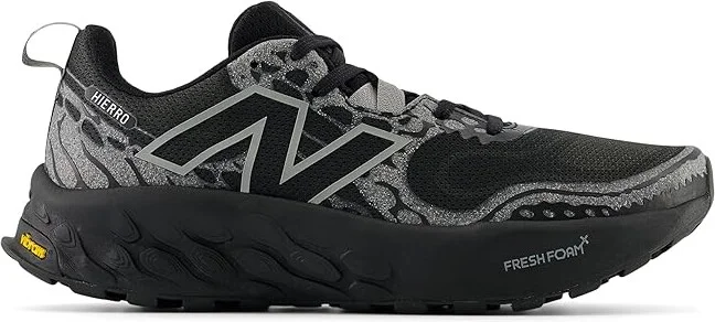 New Balance Fresh Foam X Hierro v8 Men's Shoes Black/Shadow Grey : 7 D - Medium - Image 6