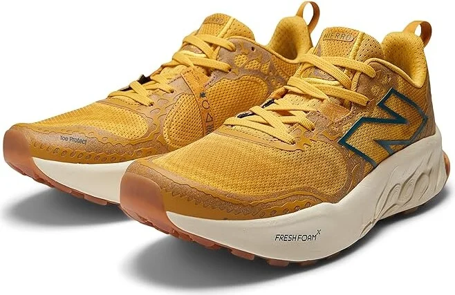 New Balance Fresh Foam X Hierro v8 Men's Shoes Butterscotch/Ginger Lemon : 12.5 EE - Wide - Image 5