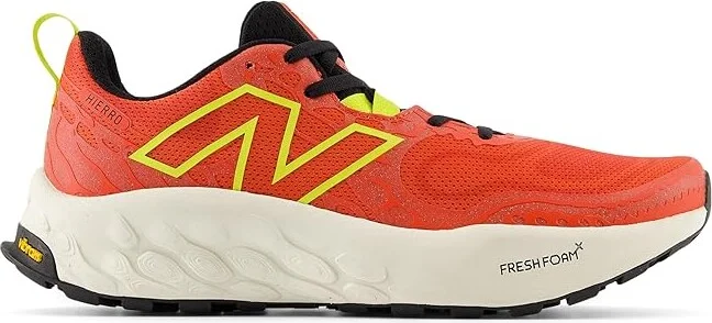 New Balance Fresh Foam X Hierro v8 Men's Shoes Neo Flame/Tea Tree : 7 D - Medium - Image 6