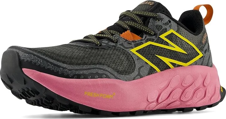 New Balance Fresh Foam X Hierro v8 Women's Shoes Black/Real Pink : 7.5 D - Wide - Image 4