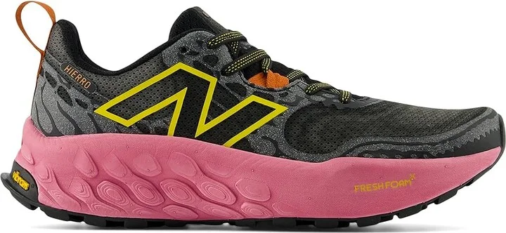 New Balance Fresh Foam X Hierro v8 Women's Shoes Black/Real Pink : 7.5 D - Wide - Image 6